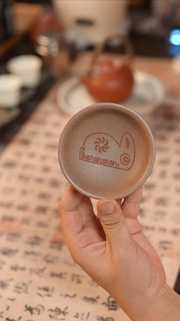 茶具紫砂兔子杯11