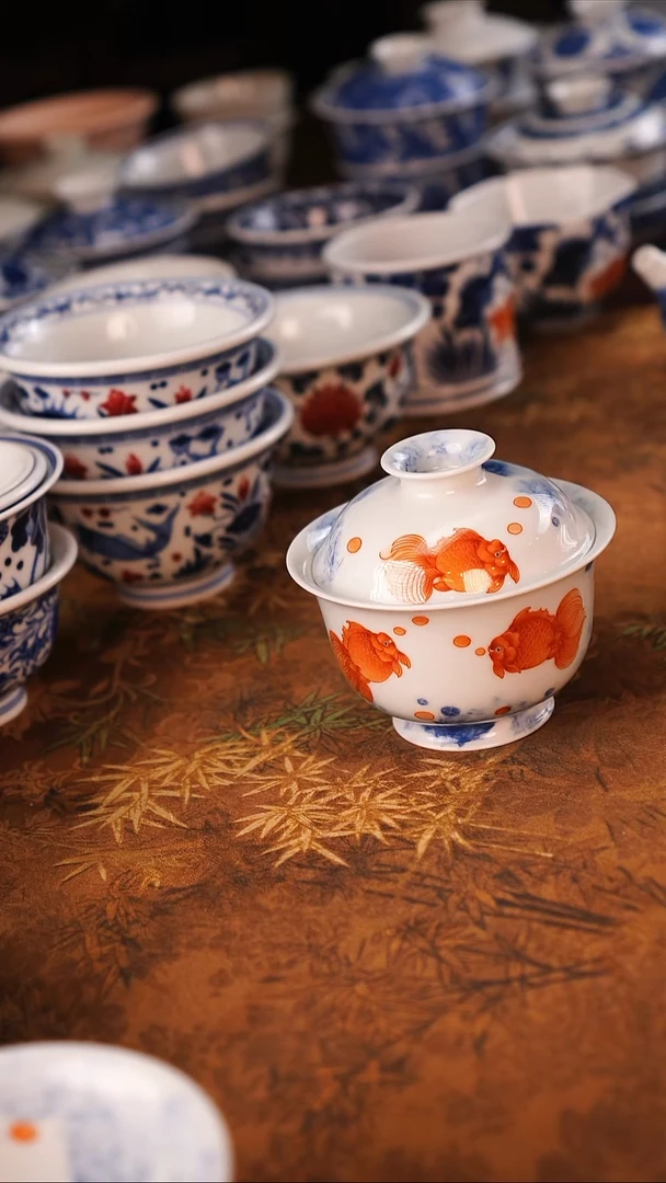 景德镇手工手绘茶器-91