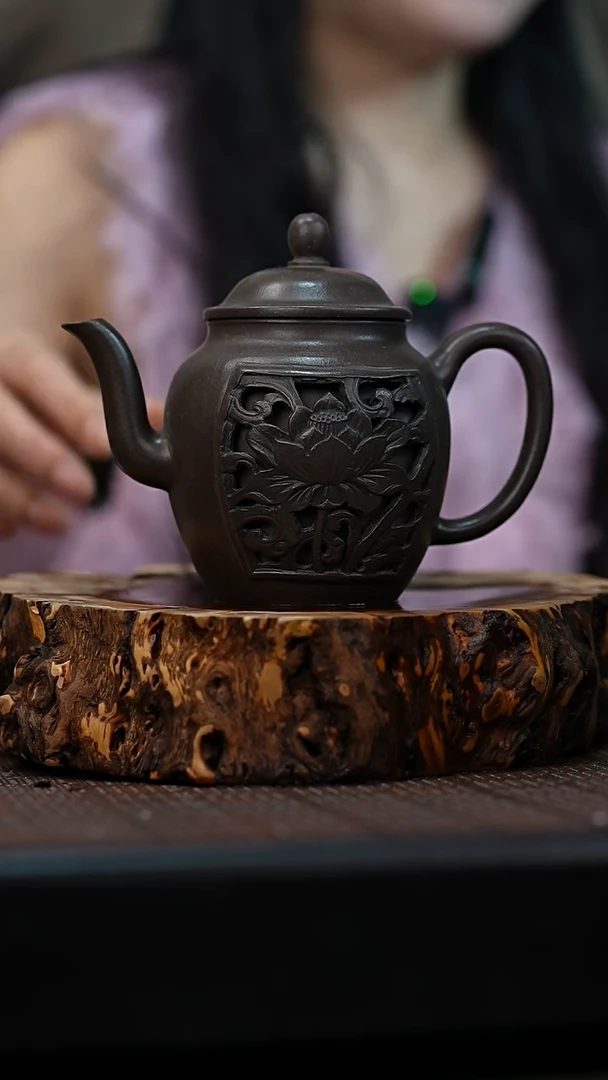 茶壶紫砂宜兴岁颐传砂原矿全手12