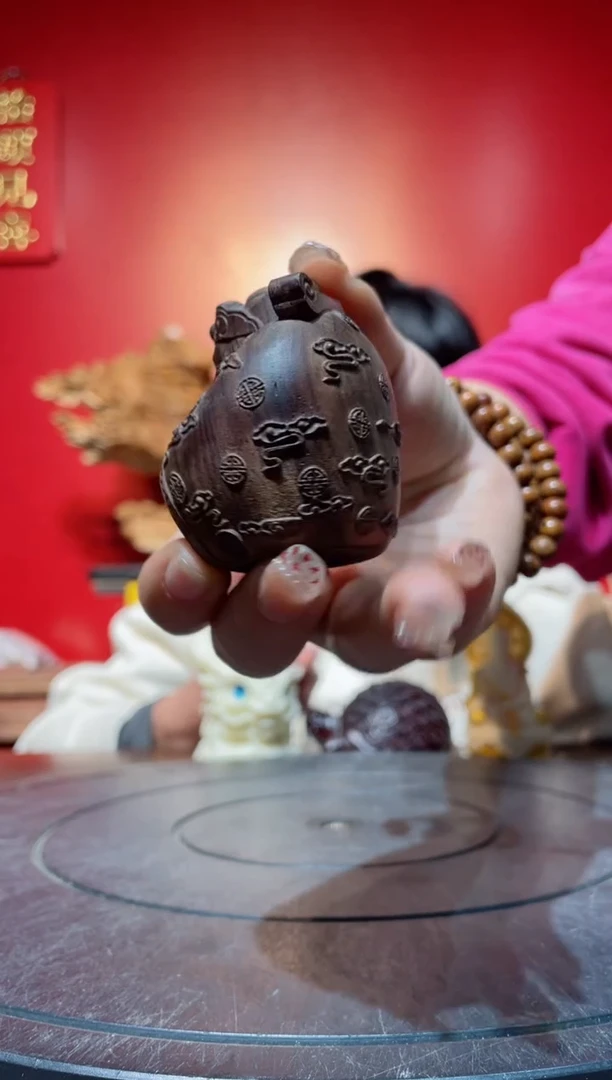 【闪购商品】风车木（黑檀木）其他(直播推荐)     黑檀小财神