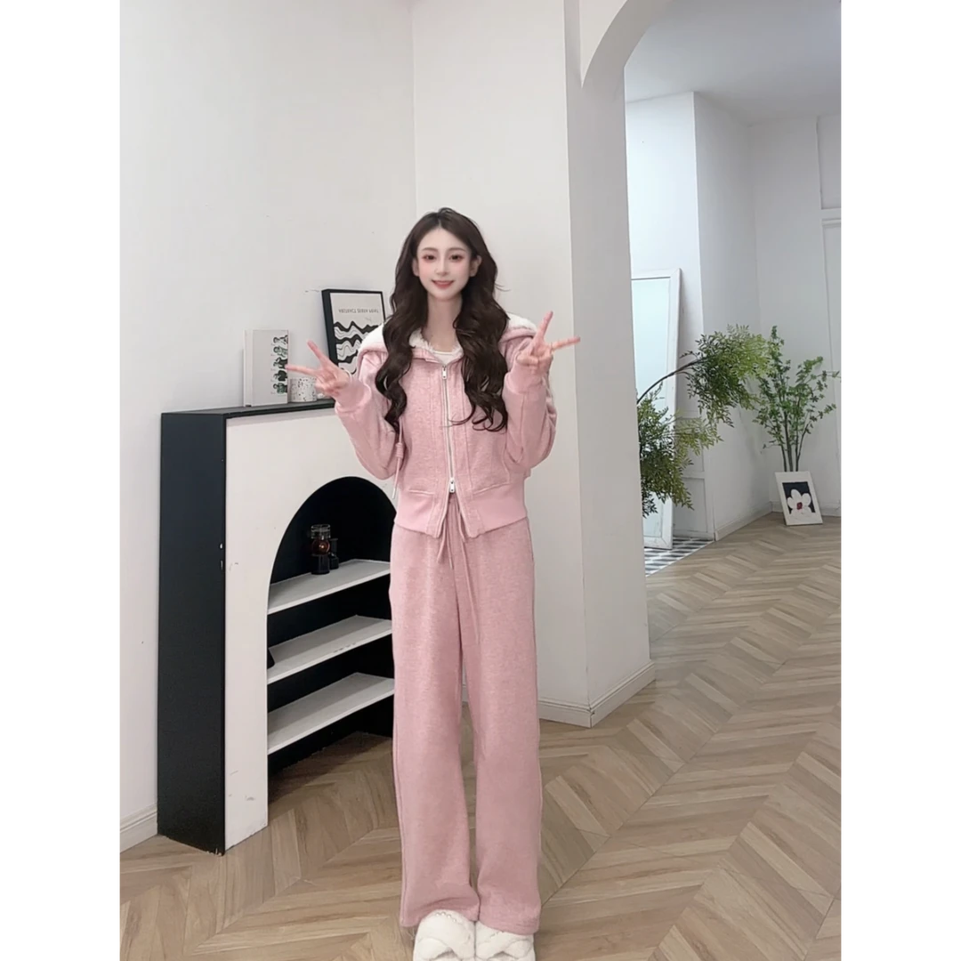 IEF/爱依服2025新款冬季韩版休闲日常穿搭一整套时尚套装