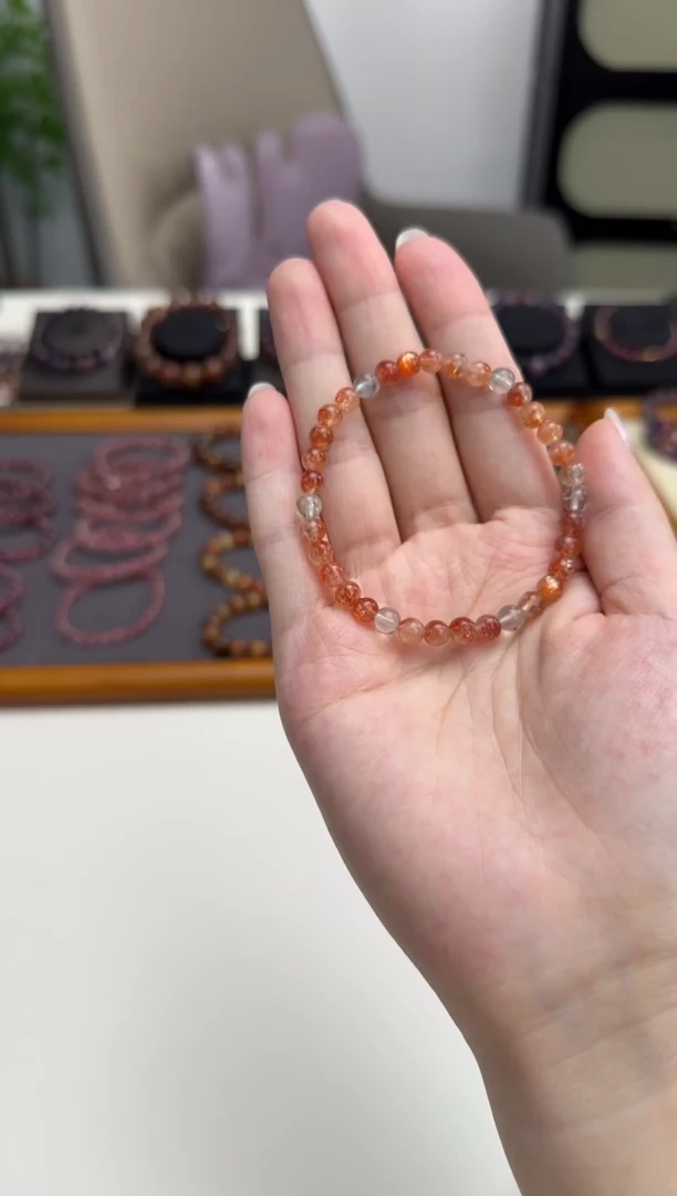 未镶嵌手串水晶——金太阳（多样性发其一）