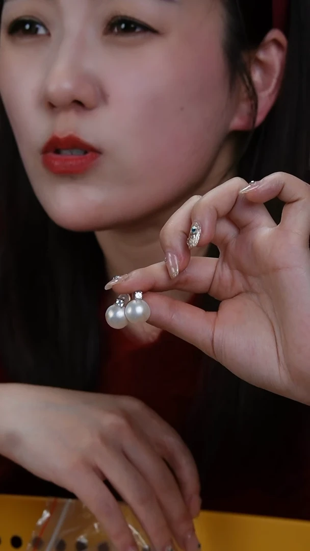 【闪购商品】淡水珍珠耳饰未镶嵌069