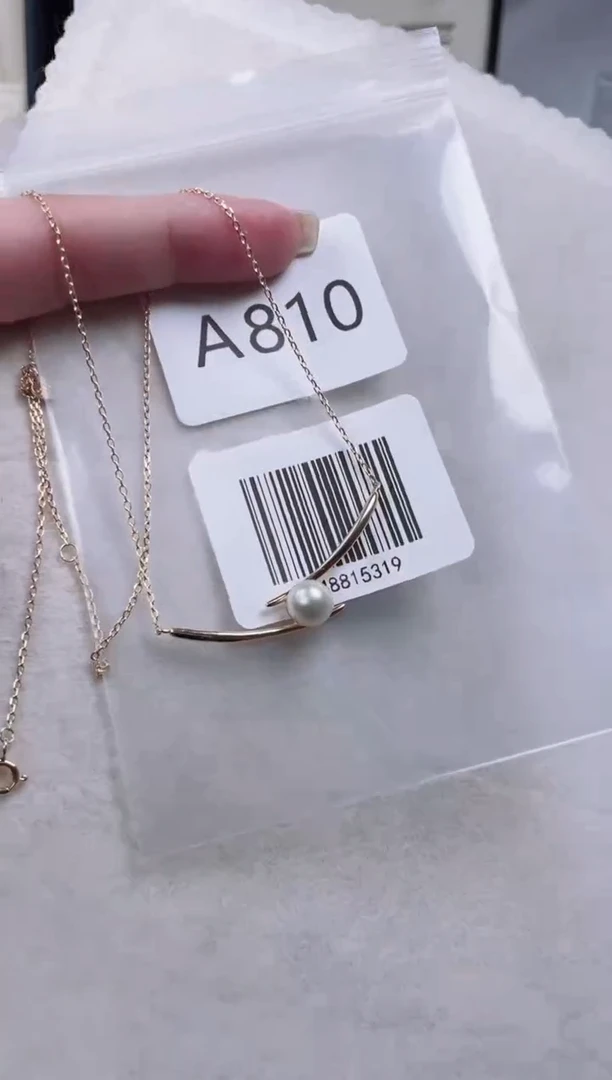 【闪购商品】海水珍珠套链银S925镶嵌A810