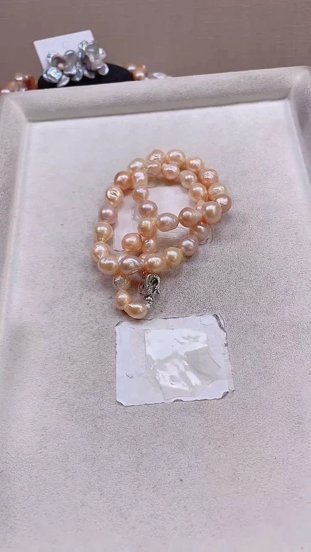 未镶嵌项链淡水珍珠【纯恬饰品】