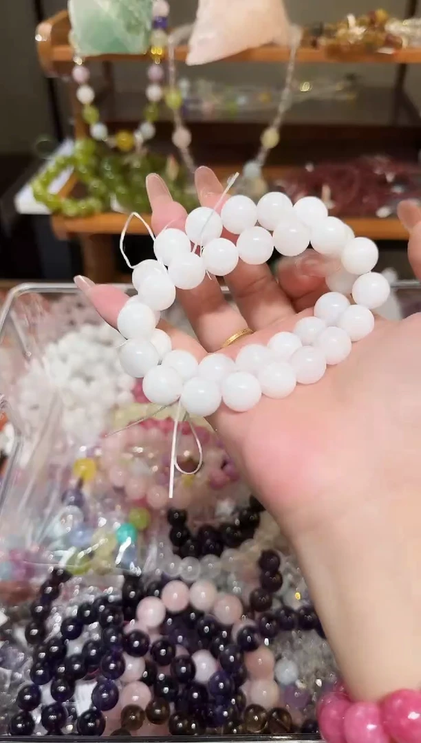 未镶嵌手链水晶七*主婚纱白幽灵13