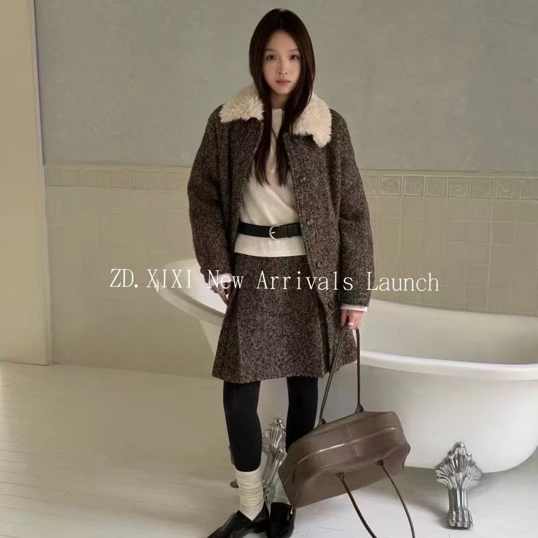 7228•琥珀套装 TZ# 90绒东大门琥珀鎏金半松紧腰羊毛羽绒套装•