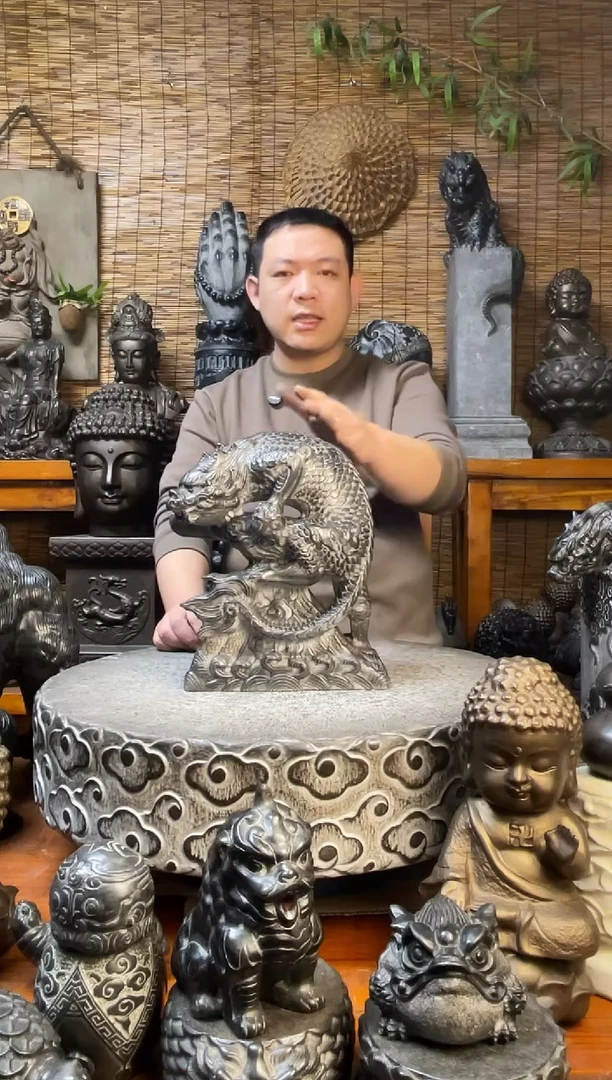 石材30假山吸水兽天然青石雕刻