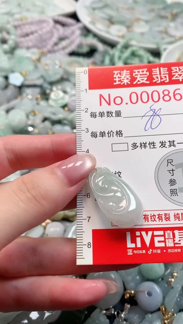 吊坠(不含链)未镶嵌翡翠8648