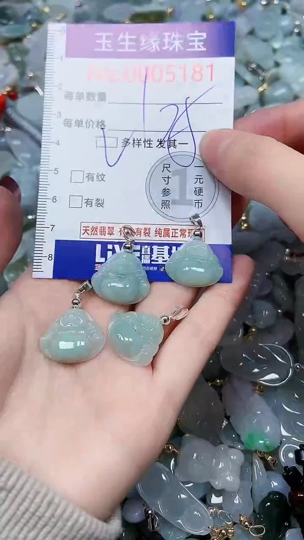 【闪购商品】翡翠颈饰未镶嵌闪购00005181多样性发其一