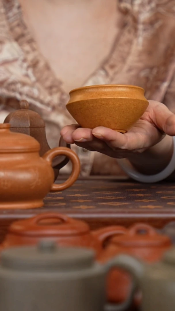 茶壶紫砂黄金段头段初吻杯