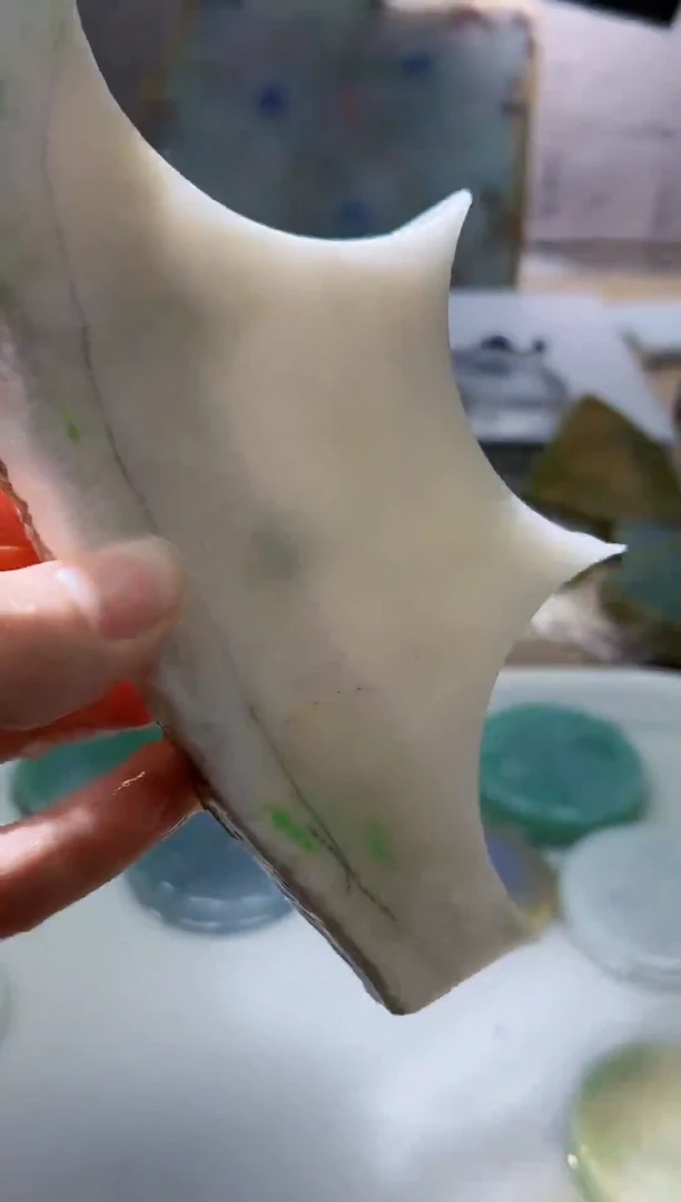 裸石翡翠天然翡翠A货余 南 846