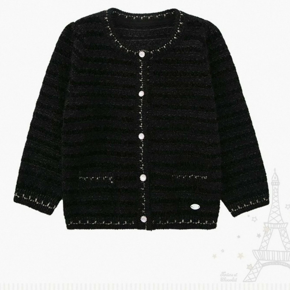 招财家甄选 童装系列 CICKD4941A-黑色【撤柜微瑕，直播为准】