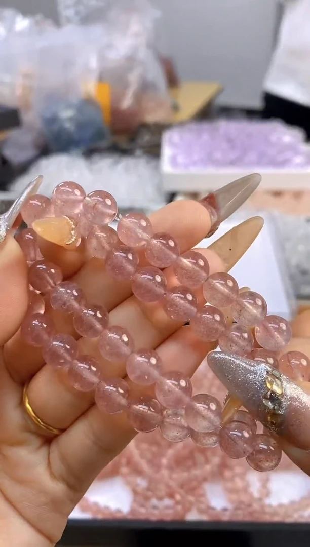 【闪购商品】水晶手串未镶嵌004/多样性发其一/卡8