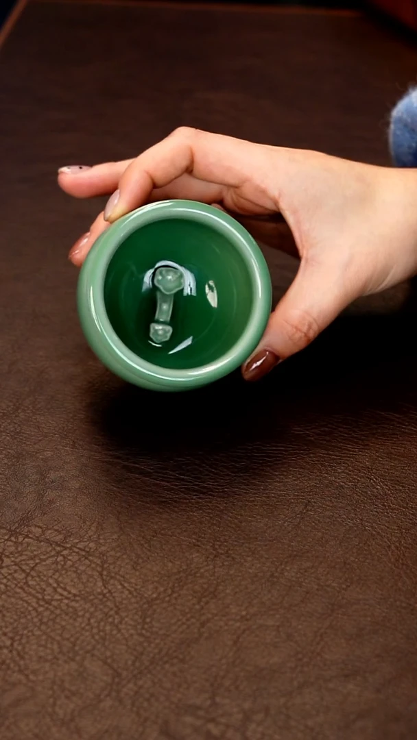 青瓷手工茶器包邮