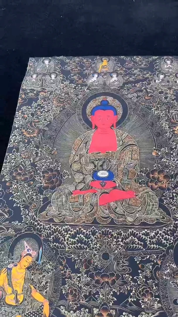 卷轴画藏式珍藏彩绘艺术馆173