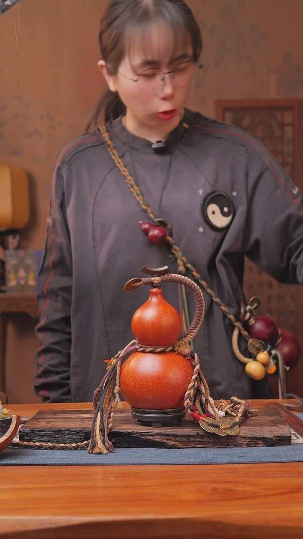 1882号链接精品大漆葫芦现货现发[一物一拍]