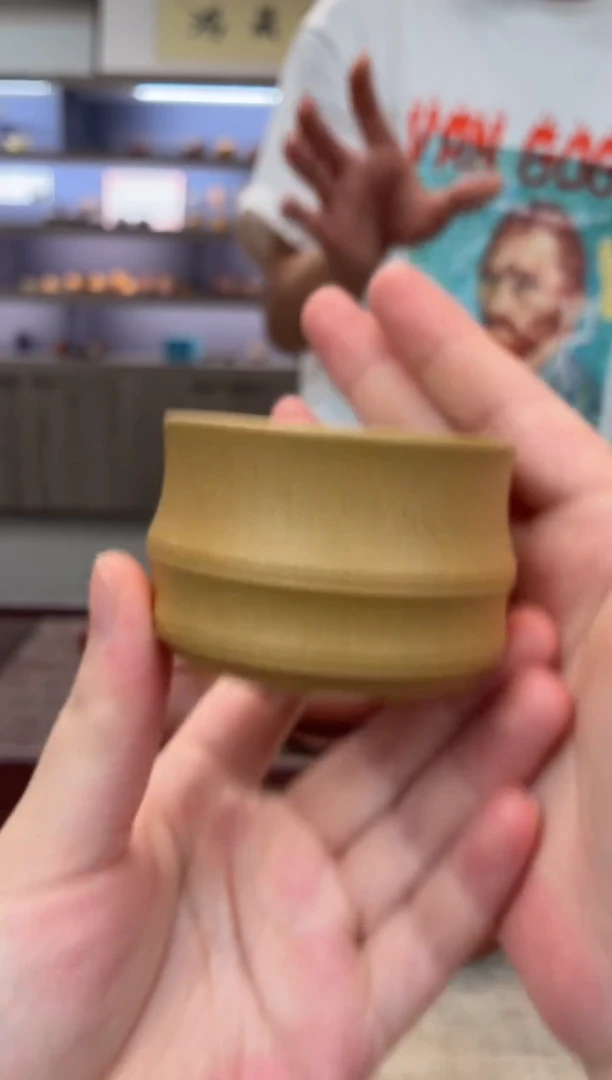 茶壶紫砂黄金段 竹节杯