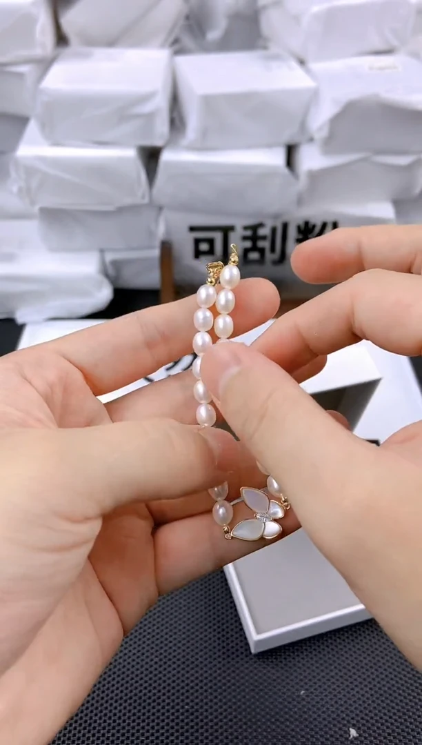 未镶嵌耳饰淡水珍珠sl1017