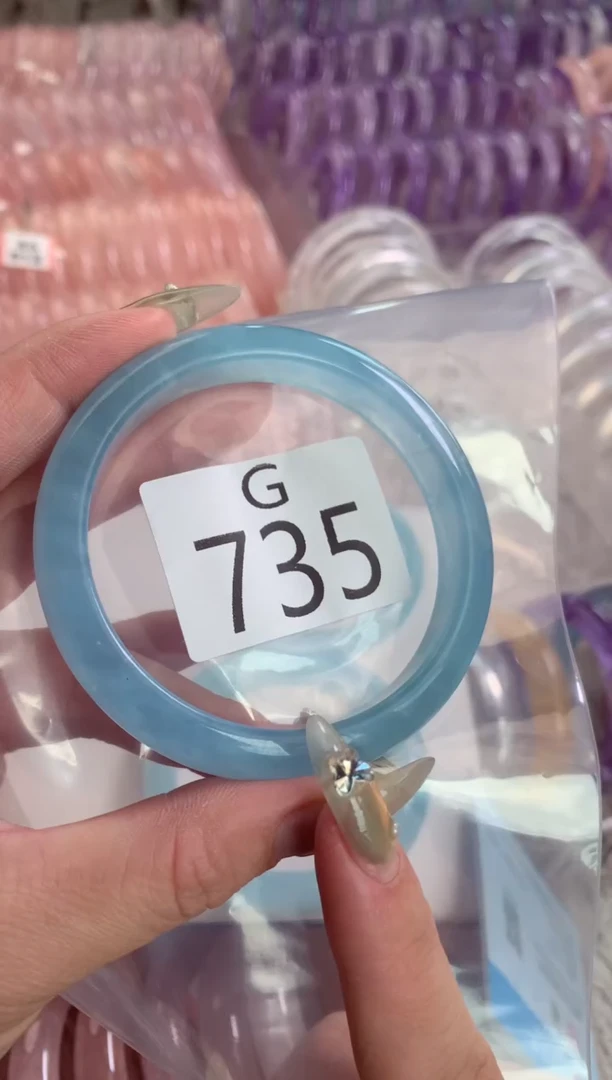 未镶嵌珠宝半成品水晶艾****如735-56
