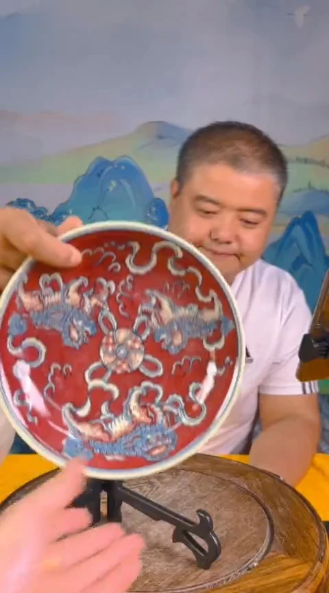 摆件景德镇陶瓷青花摆件61