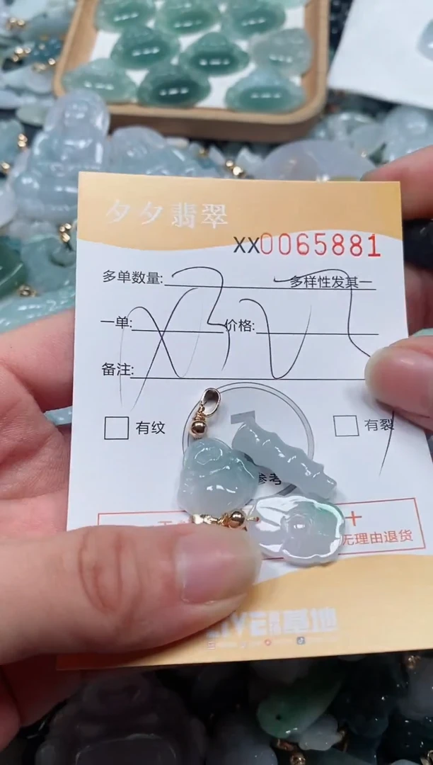 【闪购商品】翡翠颈饰未镶嵌闪购商品0065881