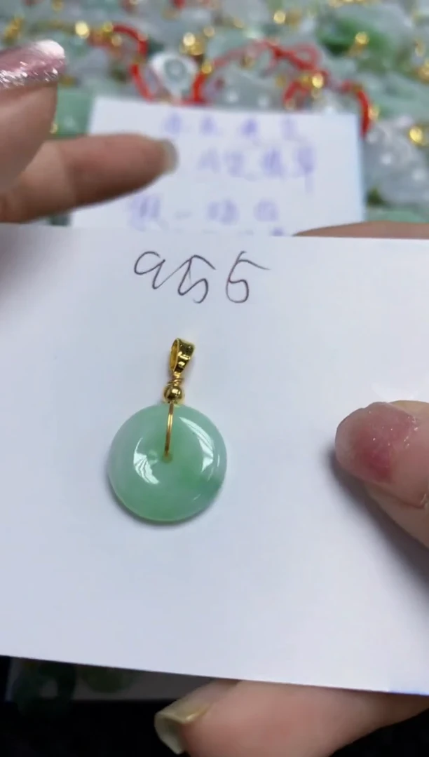 【闪购商品】翡翠颈饰合金天然A货翡翠