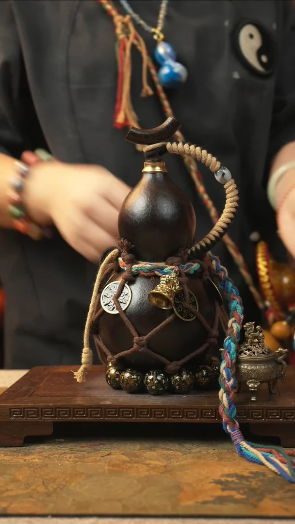 142大漆一物一拍记葫堂出品【不带手串】