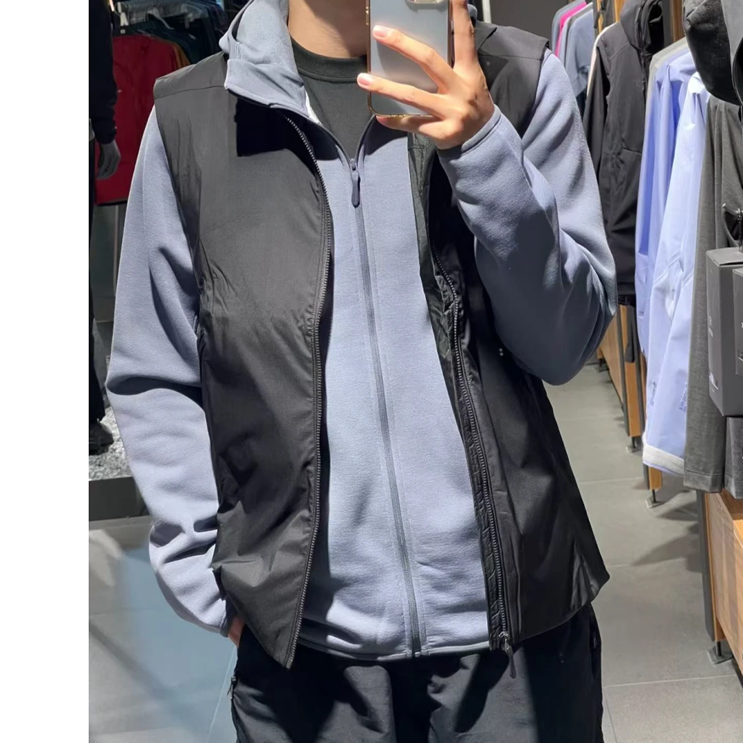 排骨系列，立领雪丽棉背心