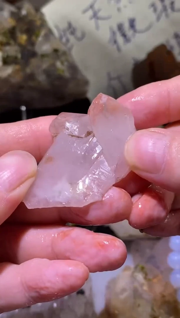 未镶嵌珠宝半成品水晶110号四川超七花园水晶