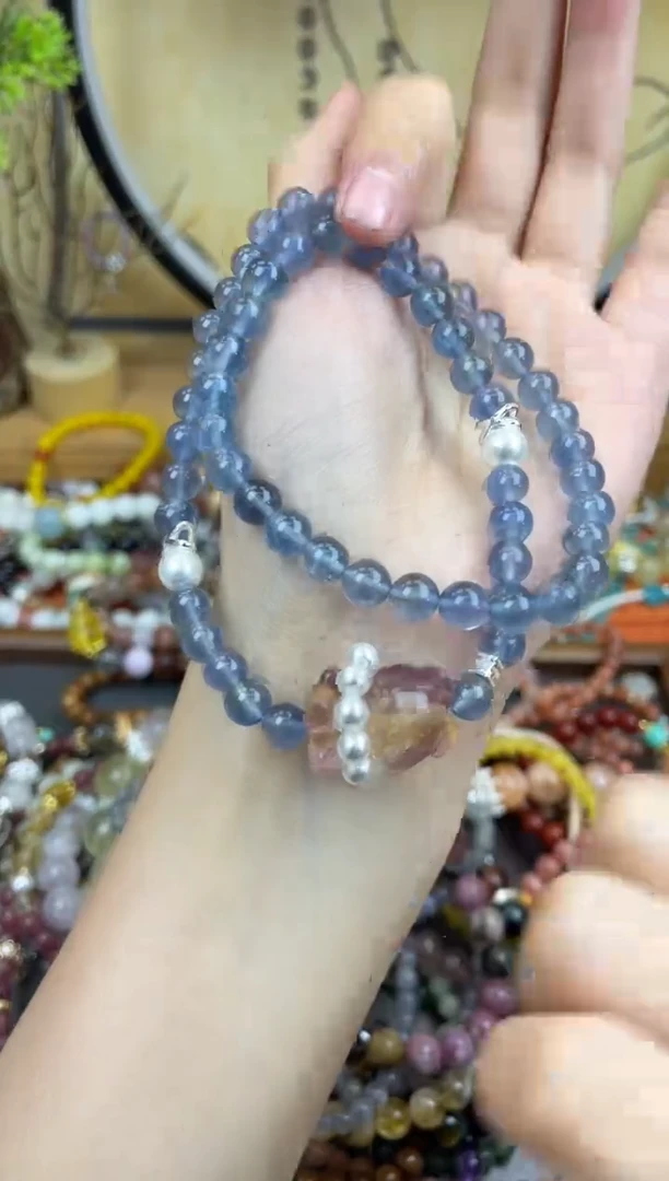 【闪购商品】萤石手链未镶嵌342手串