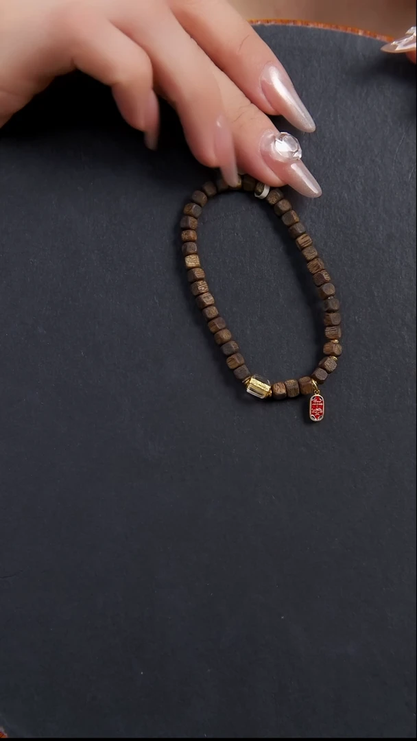 【闪购商品】沉香手串天然沉香单圈手串