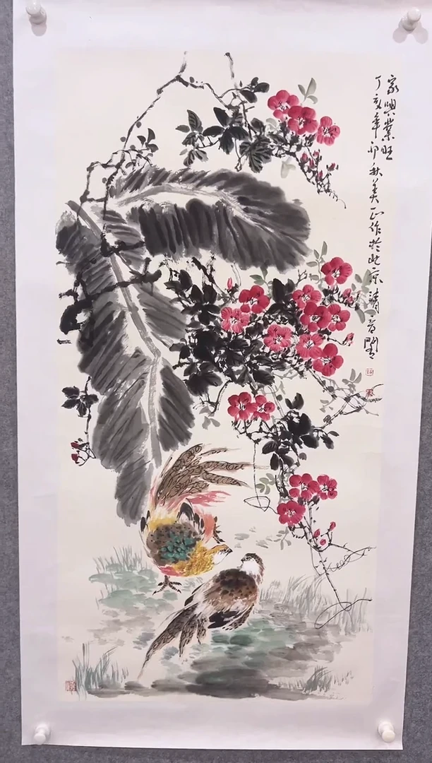 国画陈美正-8平尺-国画作品