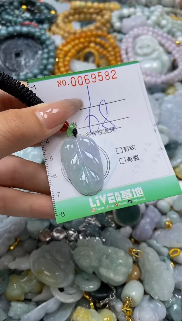翡翠未镶嵌颈饰闪购0069582
