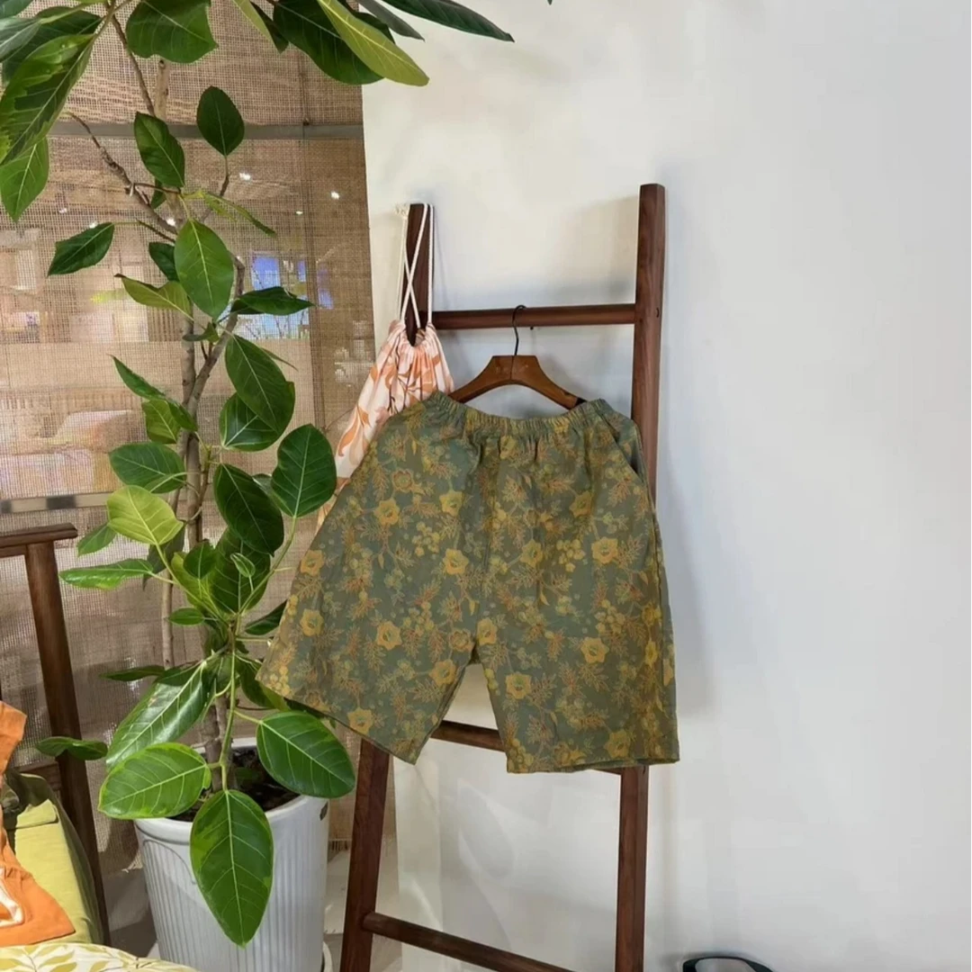 【法布丽娜】雯雯甄选-倾城短裤-舒适清爽透气-夏季必备