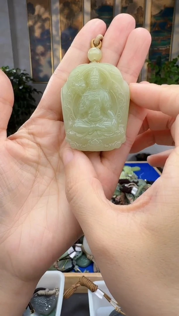 未镶嵌和田玉挂件拍一发一