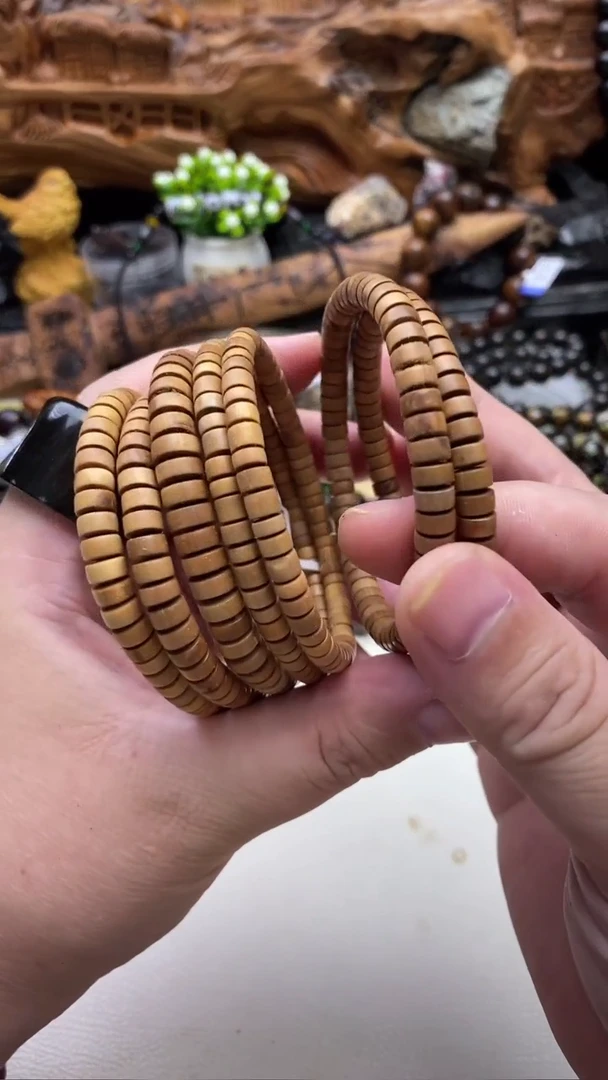 【闪购商品】檀香木手串/手链老山檀香0.6微瑕