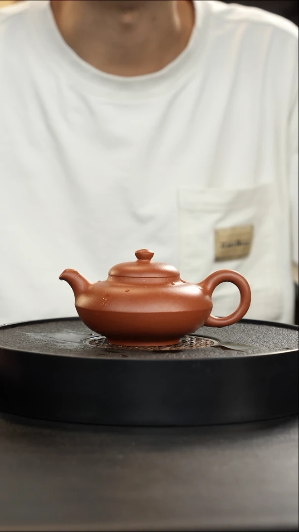 茶壶紫砂宝山精挑红泥曼生合欢大漏