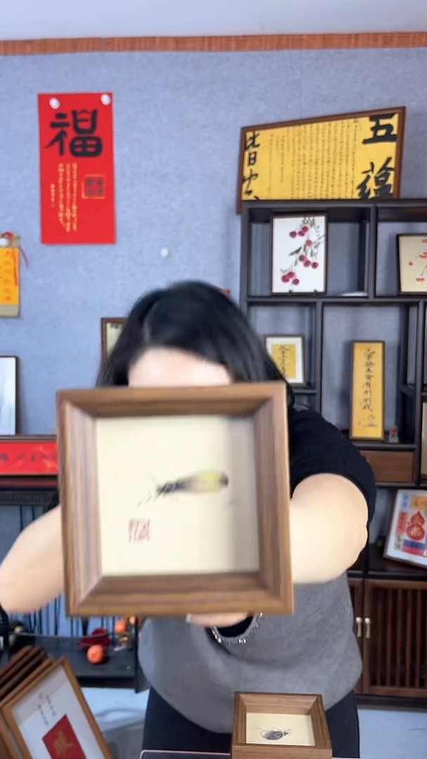 【闪购商品】书法摆台【萤火虫】昆虫系列11*11