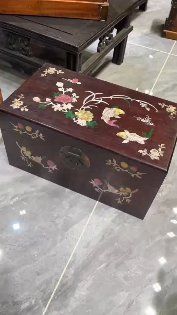 木连年有余收纳箱