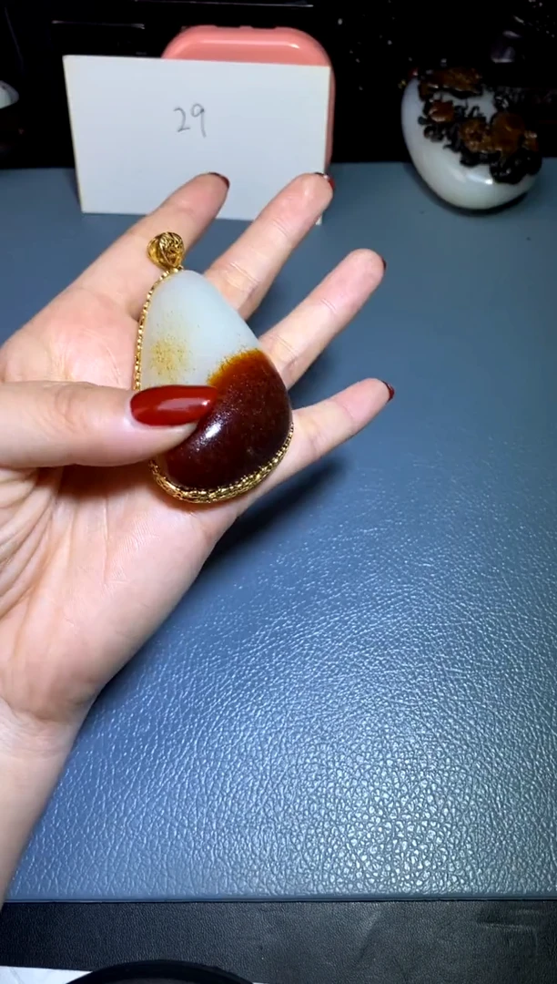 未镶嵌和田玉挂件酒****…1