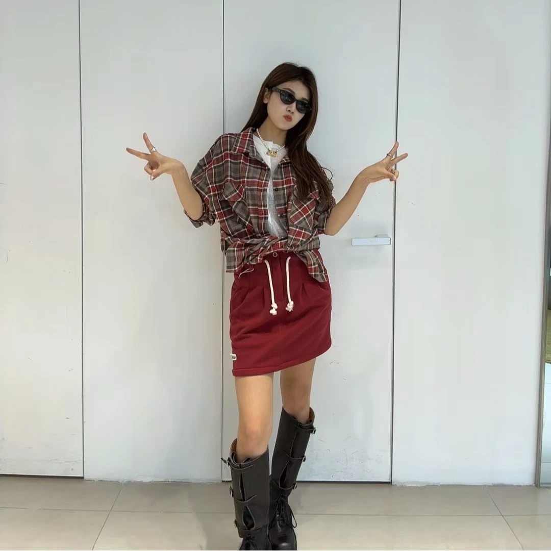 REFOUND TEN休闲卫衣半裙25SS