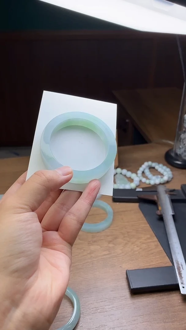 未镶嵌手镯定制翡翠～**～定制