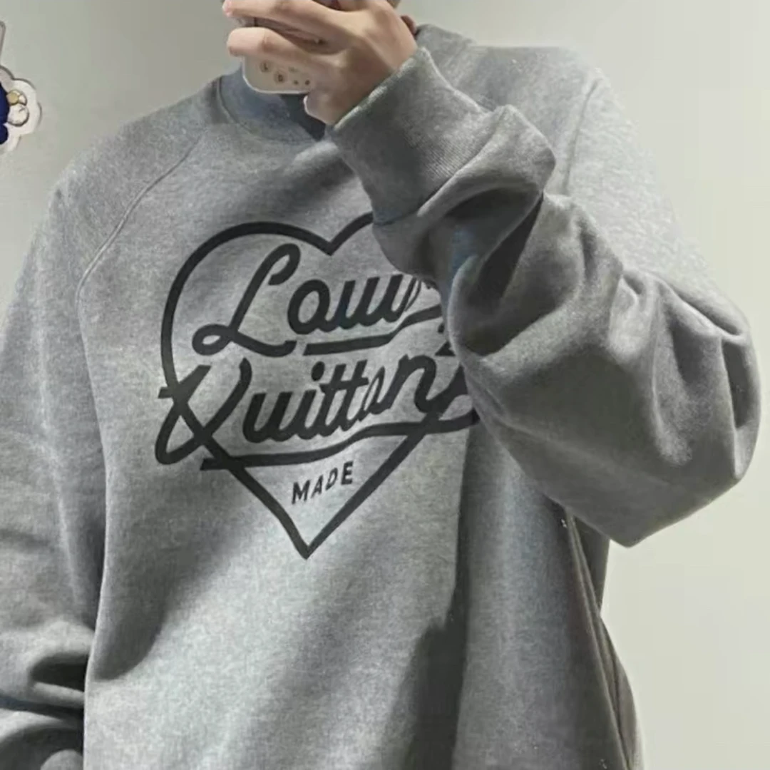未使用 LouisVuitton/路易威登   MLNigo联名款爱心字卫衣 HMY02W
