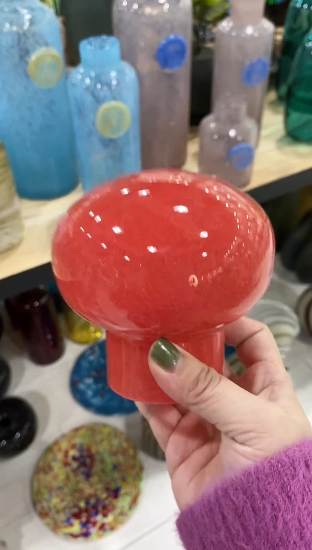毒*娃慕忆家手作琉璃花瓶