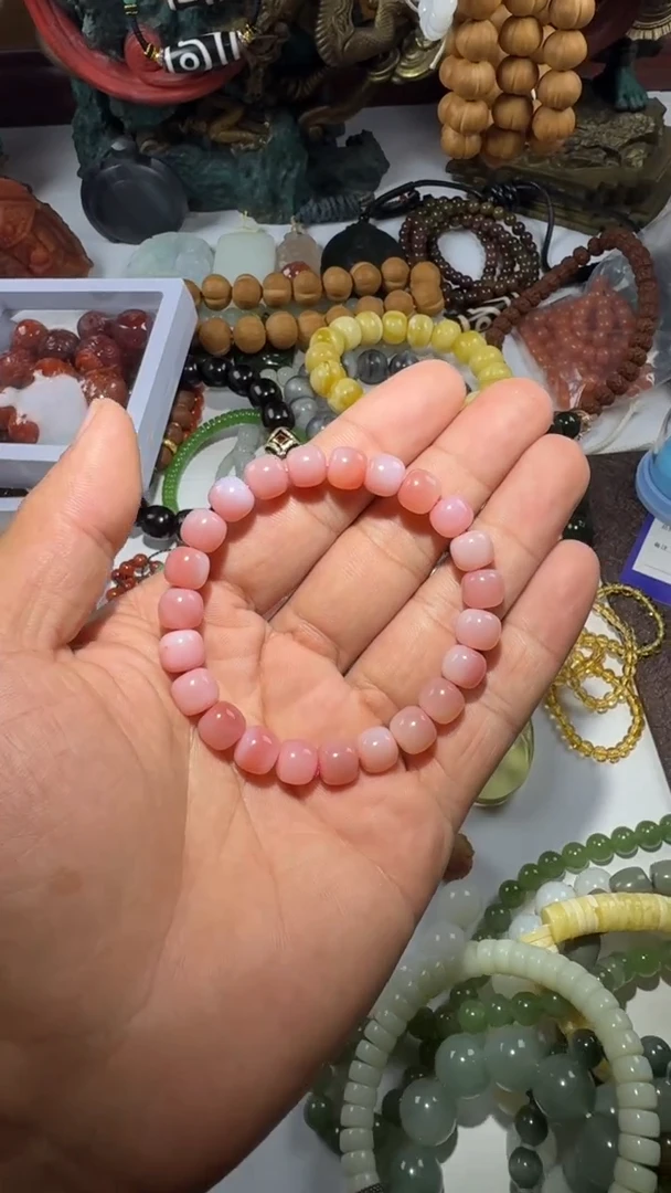 未镶嵌手串玛瑙/玉髓辣***贝手串