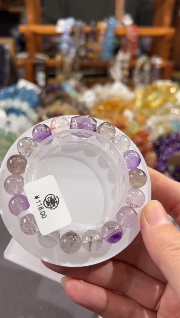 【闪购商品】水晶手链合金定制款 想喝奶茶