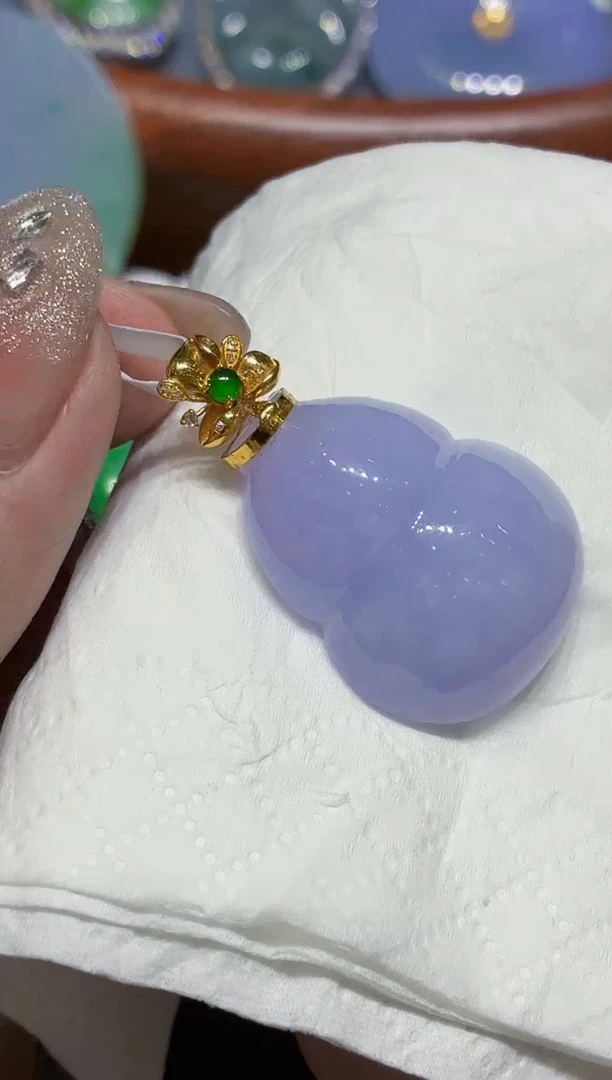 颈饰未镶嵌翡翠多样性发其一