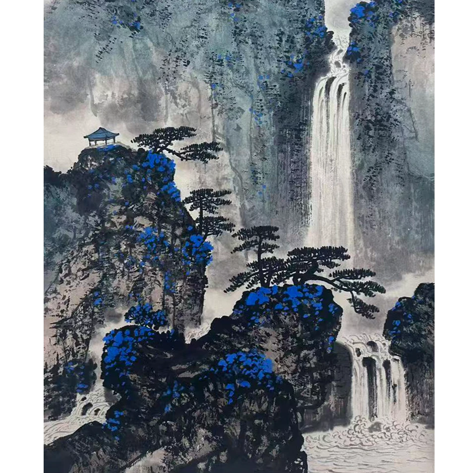 DY12319 山水 纸本 69*44