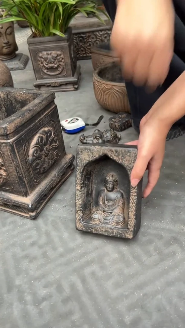 陶土【火山泥】佛龛